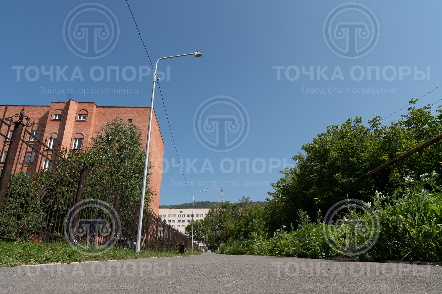 Поставка в город Миасс, для Городской больницы, опор НФГ-6