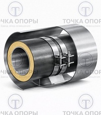 Скользящая опора для прокладки в футляре трубы ППУ 114/200/426