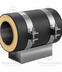 Скользящая опора СПОн 720/900.100 подкладная надземная для труб в ППУ