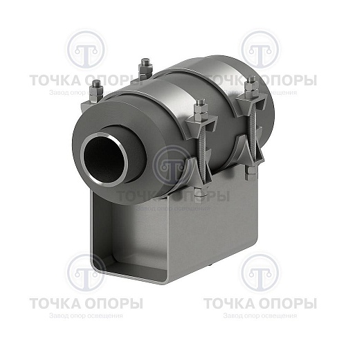 Опора скользящая бугельная для трубопроводов в ППМ изоляции ОПБ ППМИ