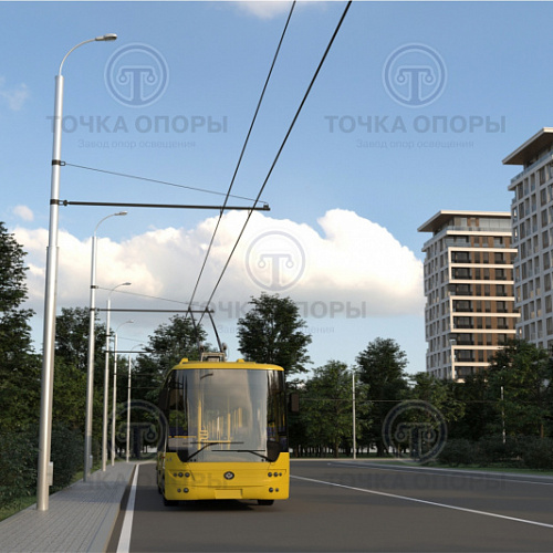 Опора контактной сети ТП-2200-9,0/11,5-01